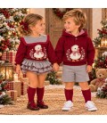 conjunto navidad pato