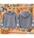 sudadera gris estrella